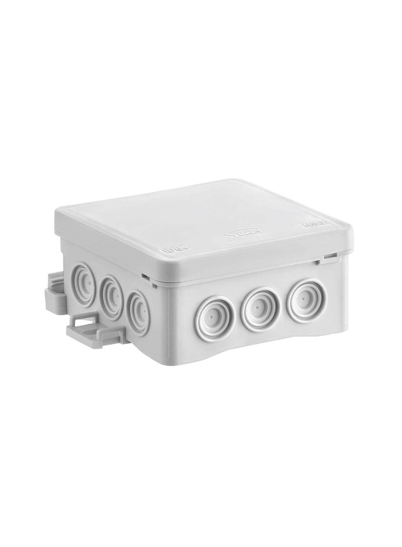 NS6 Puszka instalacyjna naścienna z możliwością zastosowania haka HNS FASTBOX&HOOK - kolor szary  SIMET