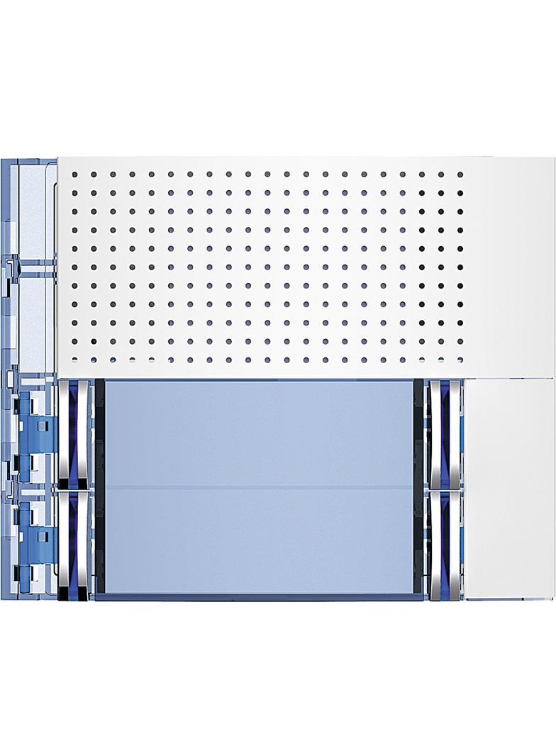Sfera: Plakietka Modułu Fonicznego Podstawowego - 2x2 Przyciski - Biała 351082 LEGRAND