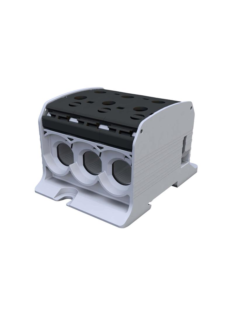 STB 95-3 Złączka szynowa gwintowa Al/Cu 87560 SIMBLOCK czarny