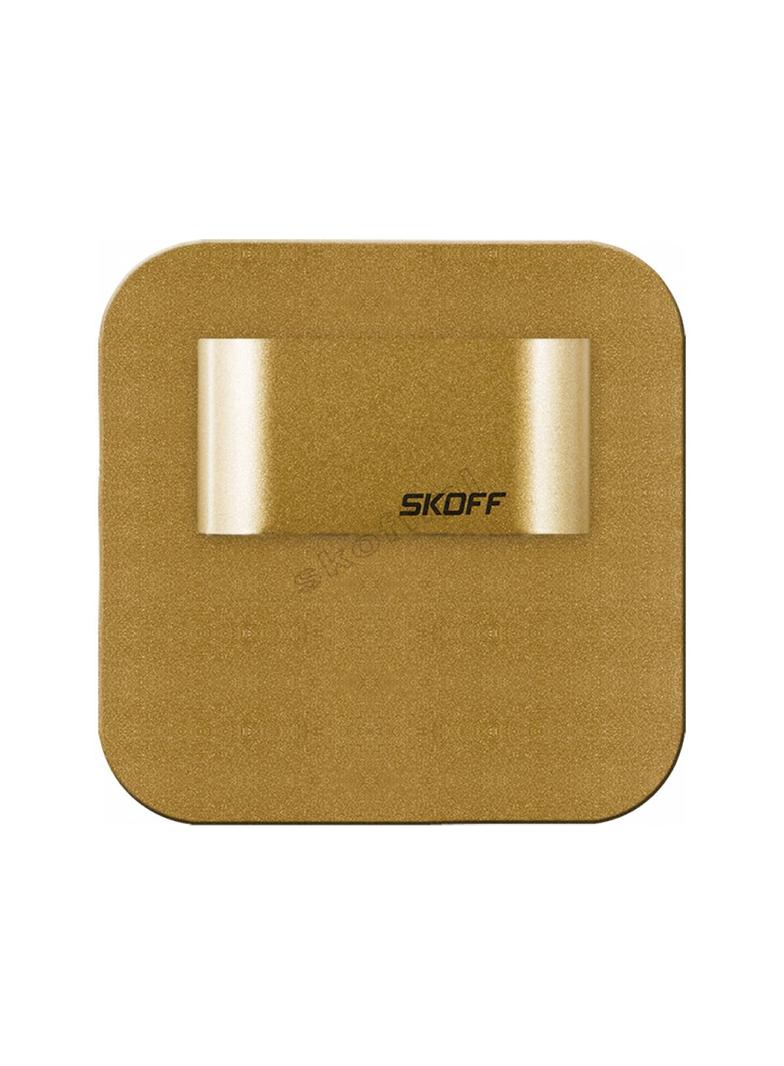 SALSA MINI SHORT – M (mosiądz mat) / WW (ciepły biały)   [obud. Aluminium + lakier] [IP 66]