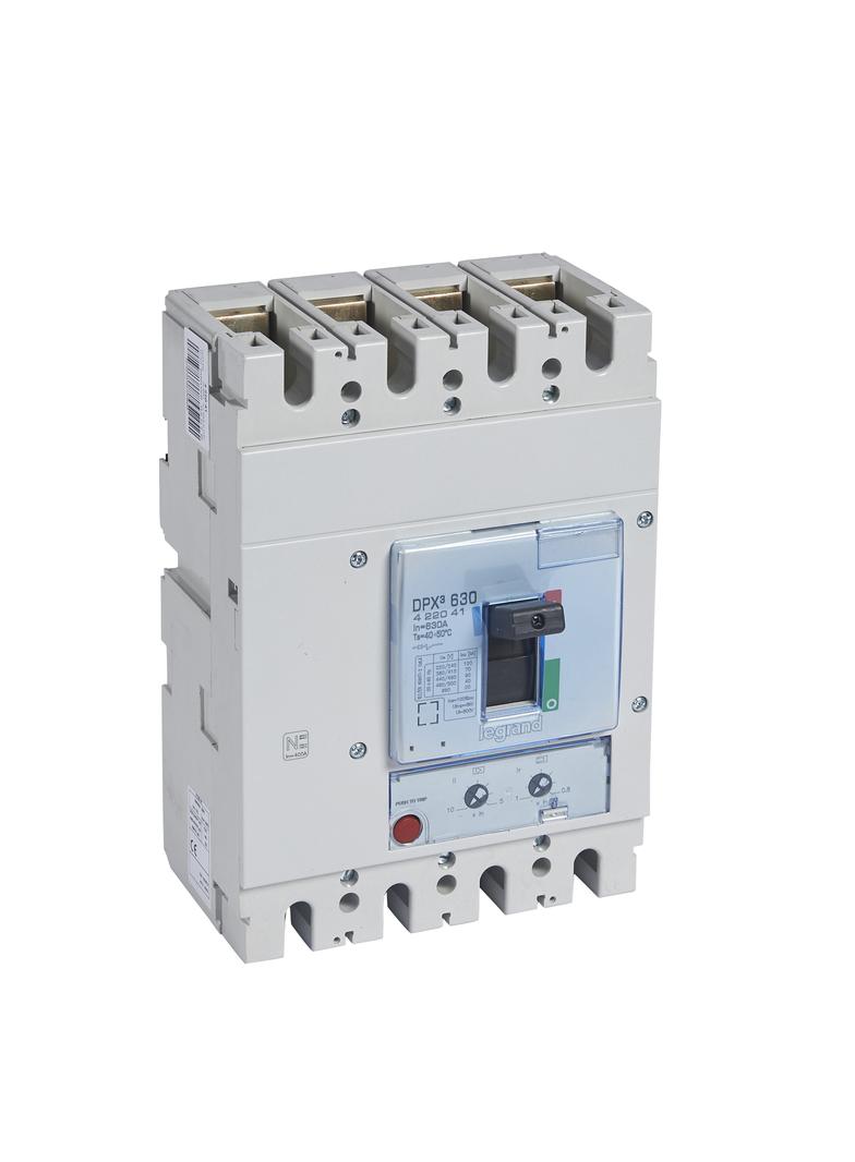 Wyłącznik DPX3 630 Tm 3P+N/2 630A 70Ka 422041 LEGRAND