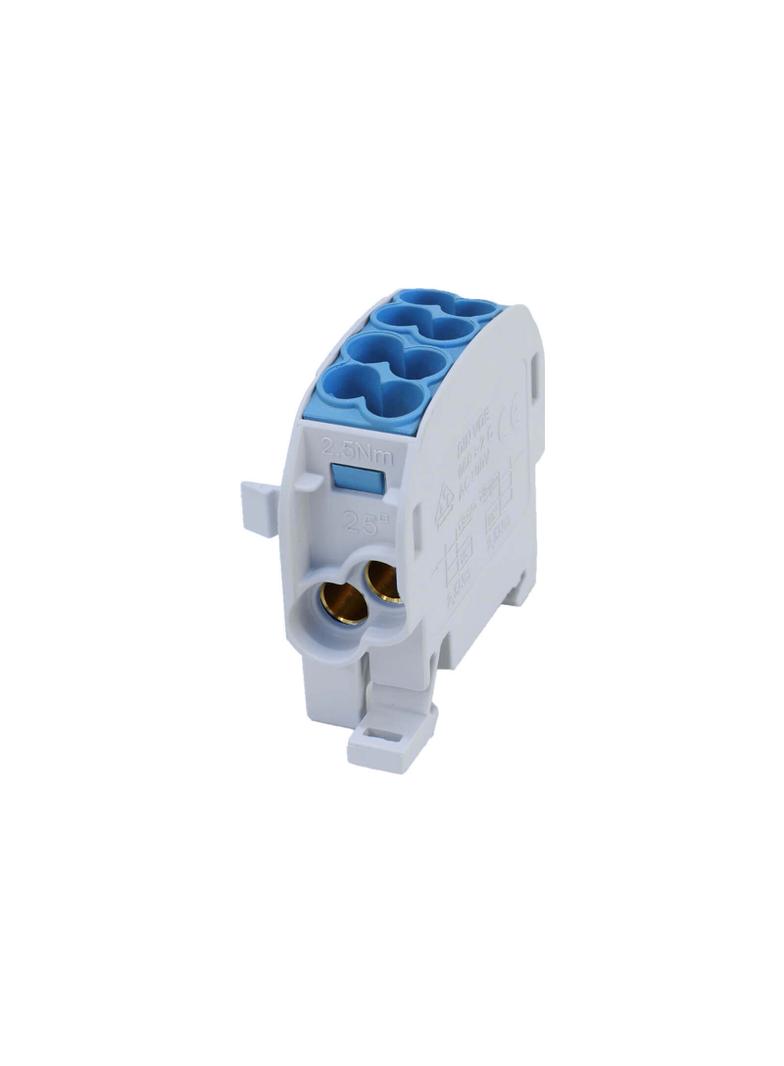 SCB 25 Blok rozdzielczy - odgałęźny Al/Cu 80110 SIMBLOCK niebieski SIMET