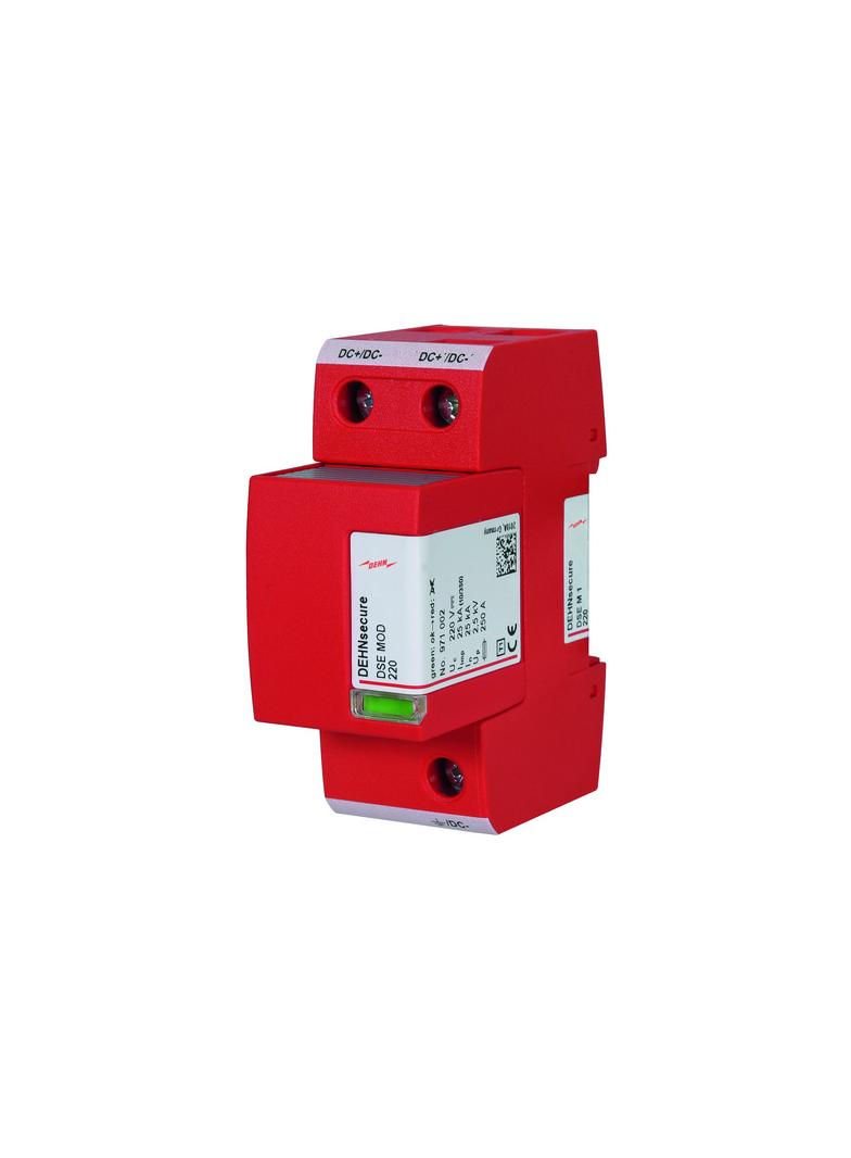 Ogranicznik przepięć secure M do ochrony zasilania DC 971120 DEHN