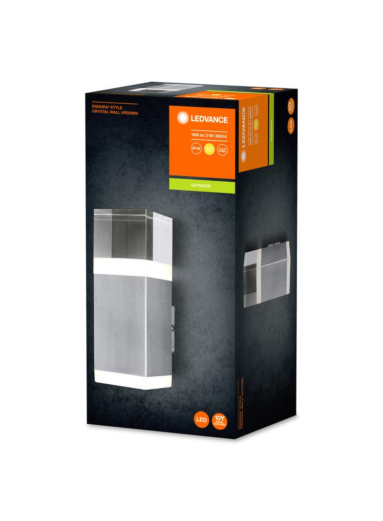 ENDURA STYLE CRYSTAL WALLUPDOWN9WST LEDV Oprawa zewnętrzna