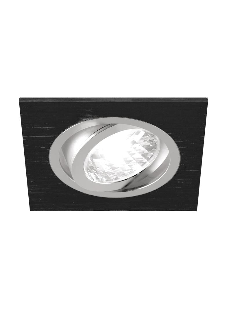 Sufitowa oprawa punktowa ALUM D BLACK/CHROME
