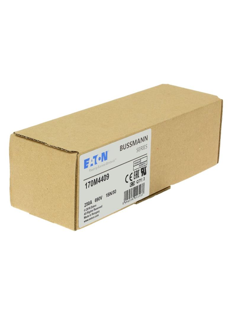 FUSE 250A 690V 1BN/50 AR UC Wkładka szybka 250A AC 690V rozmiar 1 53x69x51 mm aR IEC UL w 170M4409 E