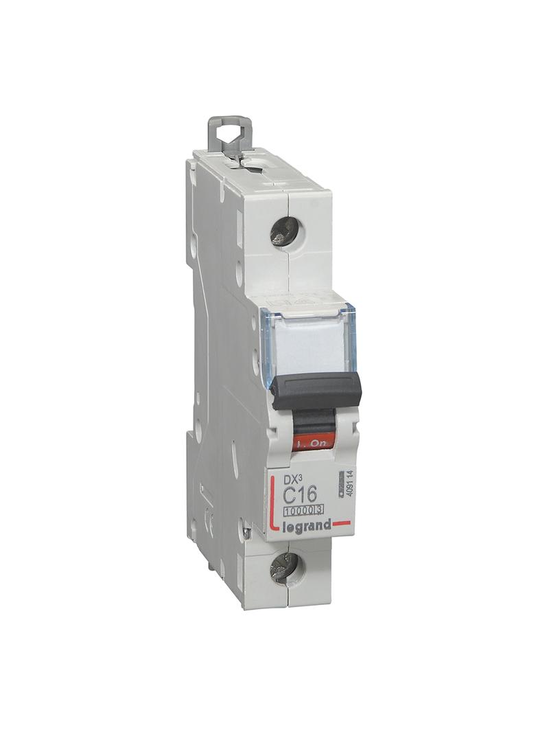 Wyłącznik Nadprądowy S 311 1P C16A 10000A DX3 409114 LEGRAND