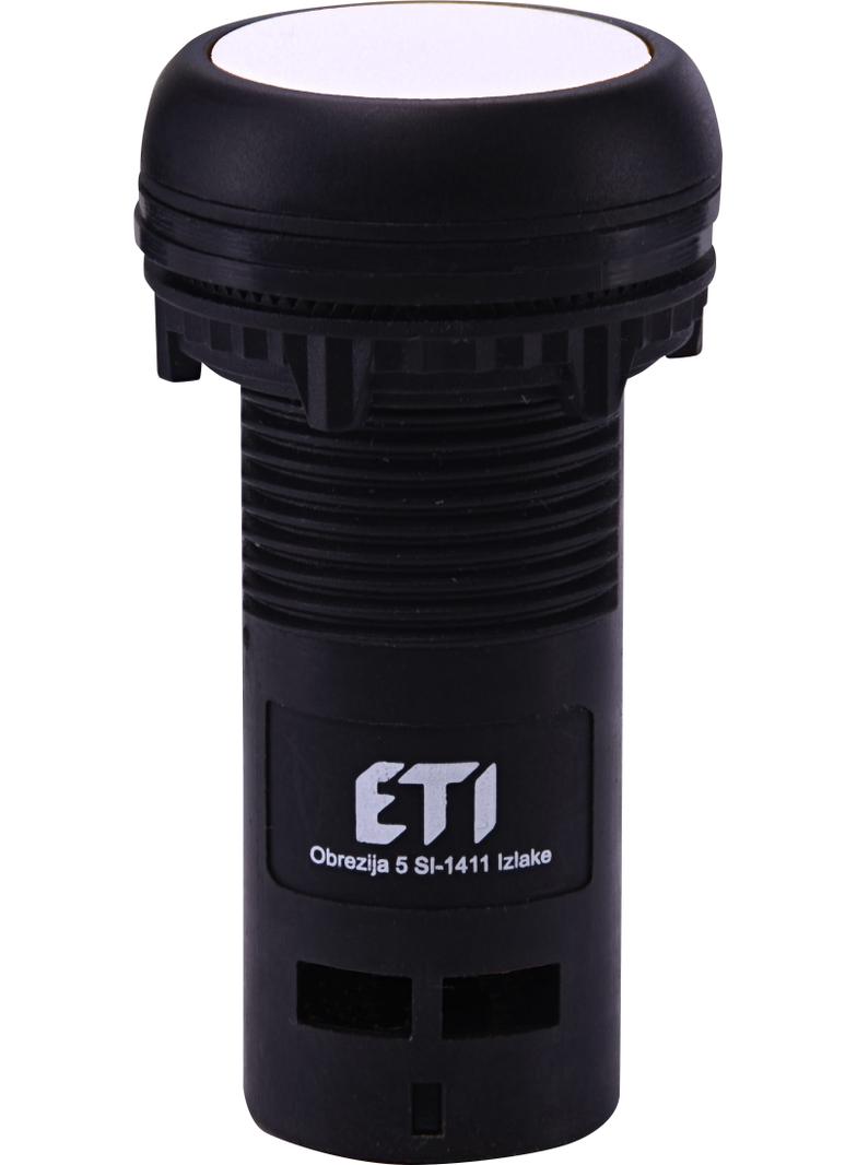 ECF-01-W - Przycisk kompaktowy z guzikiem krytym, 1NC, Biały