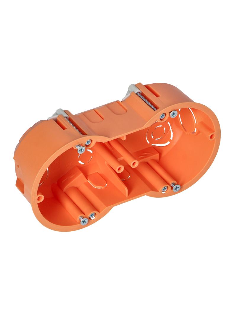 Puszka podtynkowa 60 mm płytka dwukrotna do G/K OR-JB-13813/2 ORNO