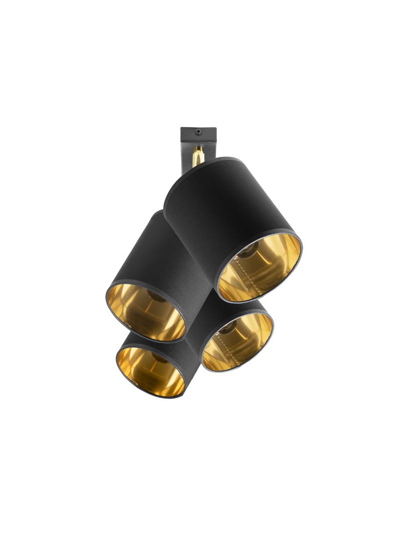 Bati SP 4 oprawa ścienno-sufitowa E27 max. 4x60W czarna AD-LD-6271BE27M ORNO