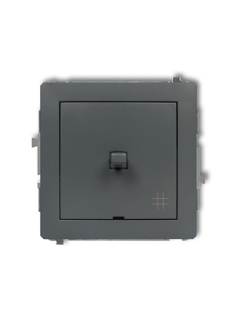 DECO Mechanizm łącznika krzyżowego w stylu amerykańskim grafitowy mat