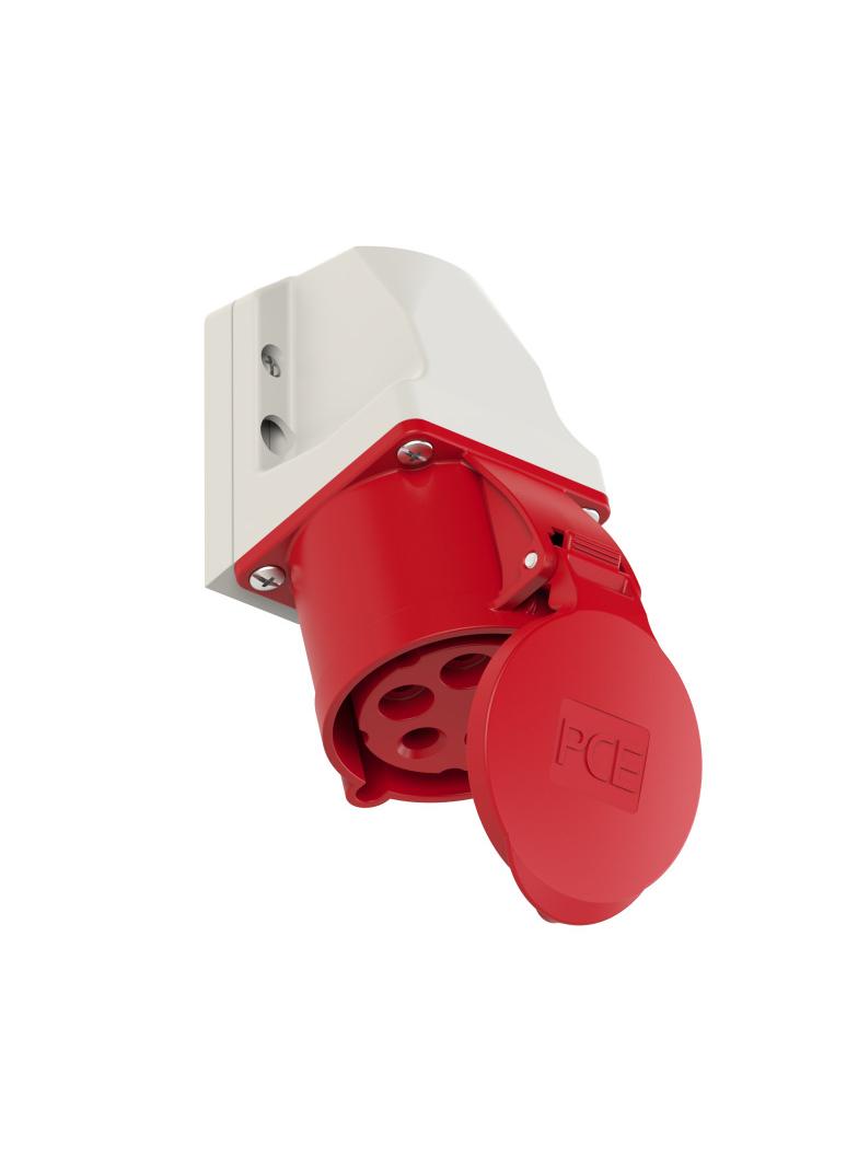 GNIAZDO STAŁE - siłowe mała obudowa 32A 400V 3P+Z+N 125-6k PCE