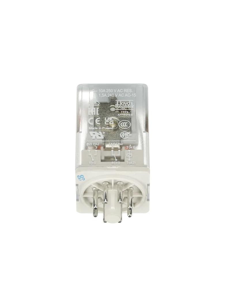 PRZEKAŹNIK CR-U024DC2L, A1-A2=24V DC, 2 STYKI C/O 250V/10A, LED 1SVR405621R1100 ABB