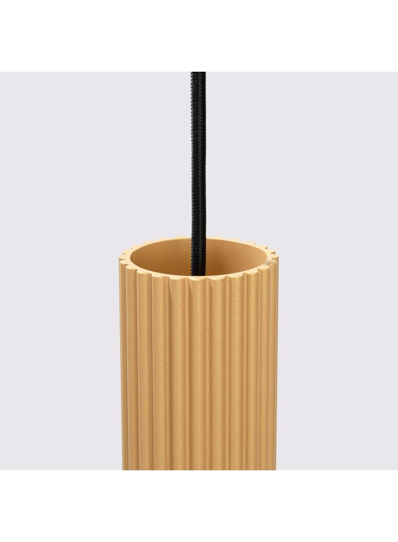 Sollux Lampa wisząca KARBON 1 złoty SL.1554