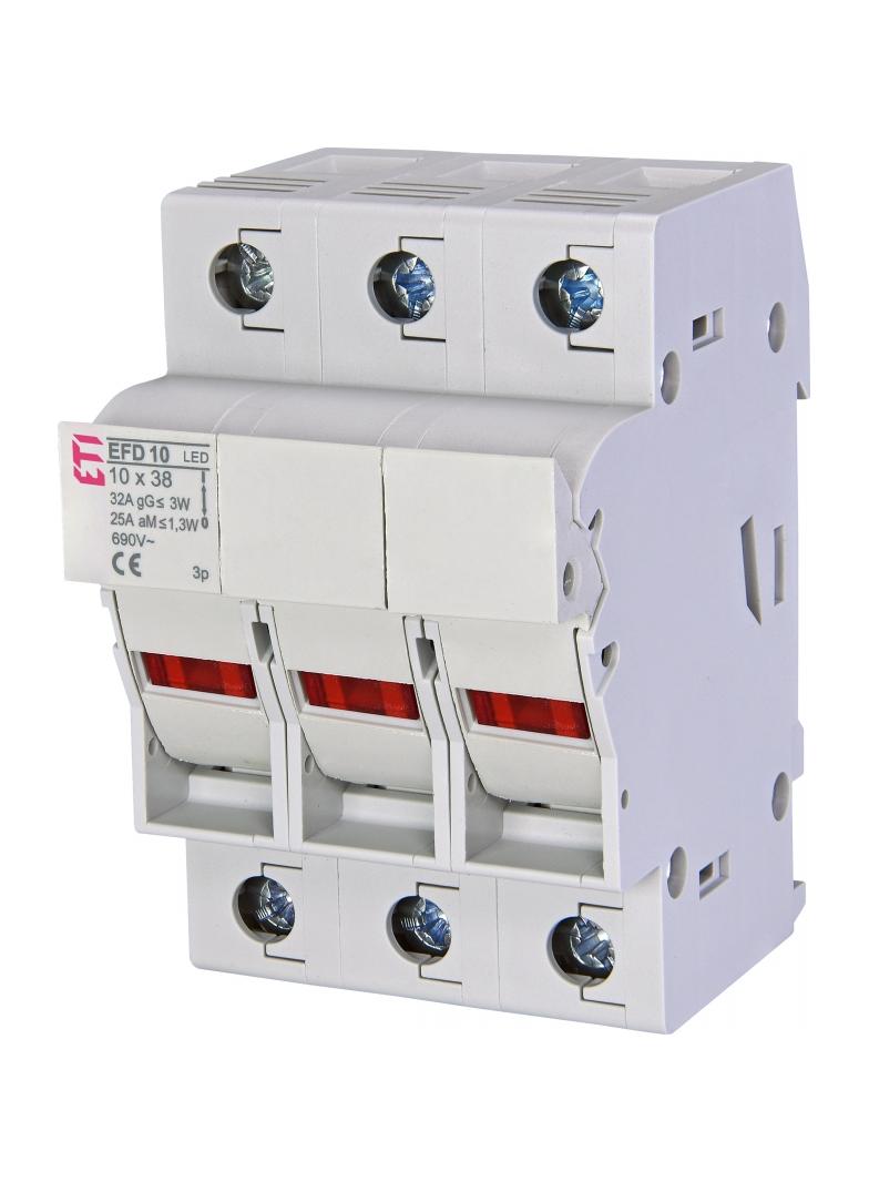 Rozłącznik bezpiecznikowy EFD 10 3P LED 002540014 ETI