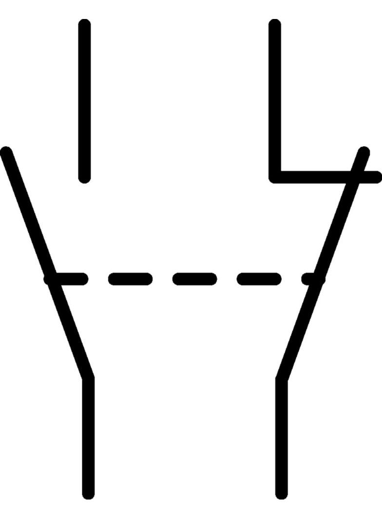 Styk pomocniczy 1Z 1R montaż boczny POLO MZ520N HAGER