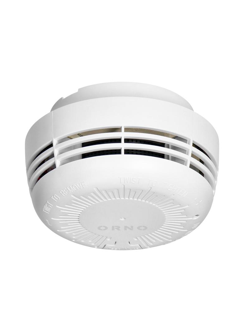 Bateryjny czujnik dymu bateria 9V żywotność 10 lat