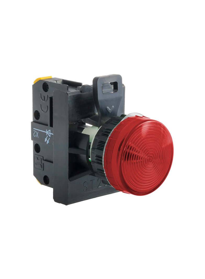 LAMPKA SYGN. CZERWONA 24V LED