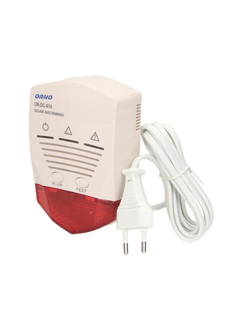 Czujnik gazu ziemnego sieciowy z wyjściem przekaźnikowym OR-DC-614 ORNO