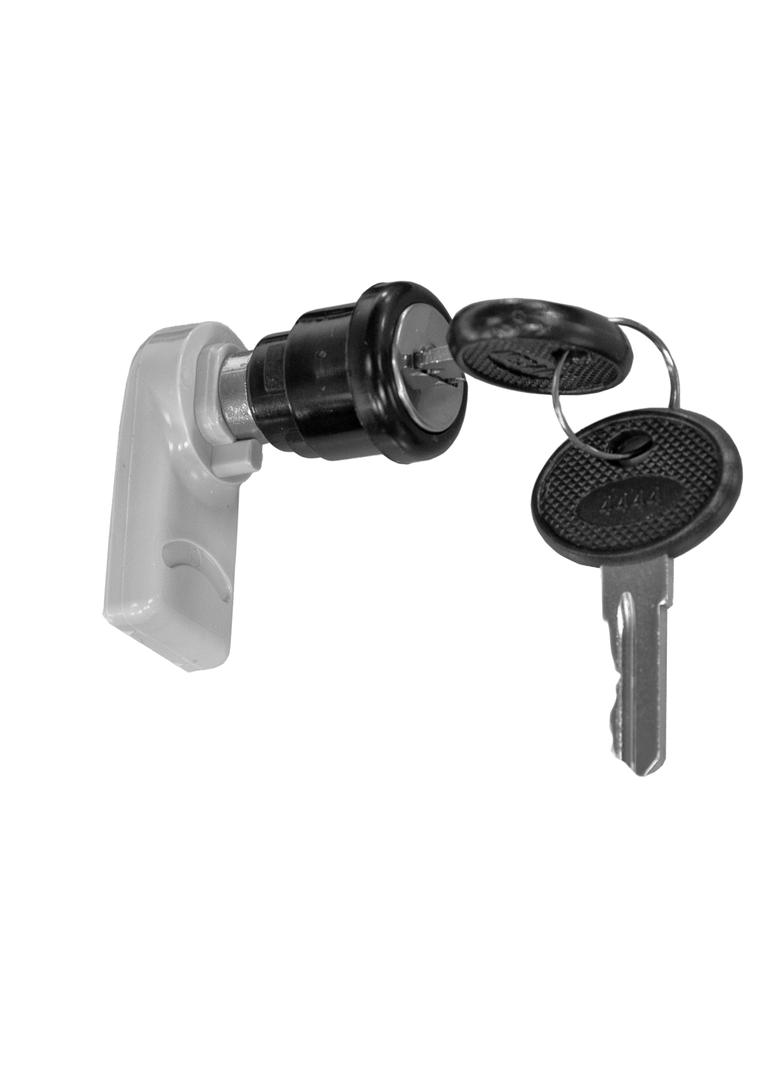 Zamek metalowy do szafek rozdz. herm IP 65