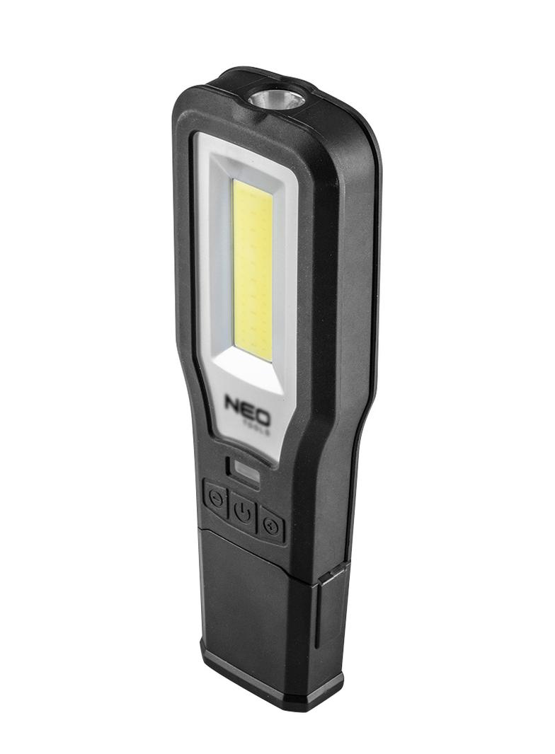 Lampa warsztatowa 550 lm COB LED + baza + ładowarka
