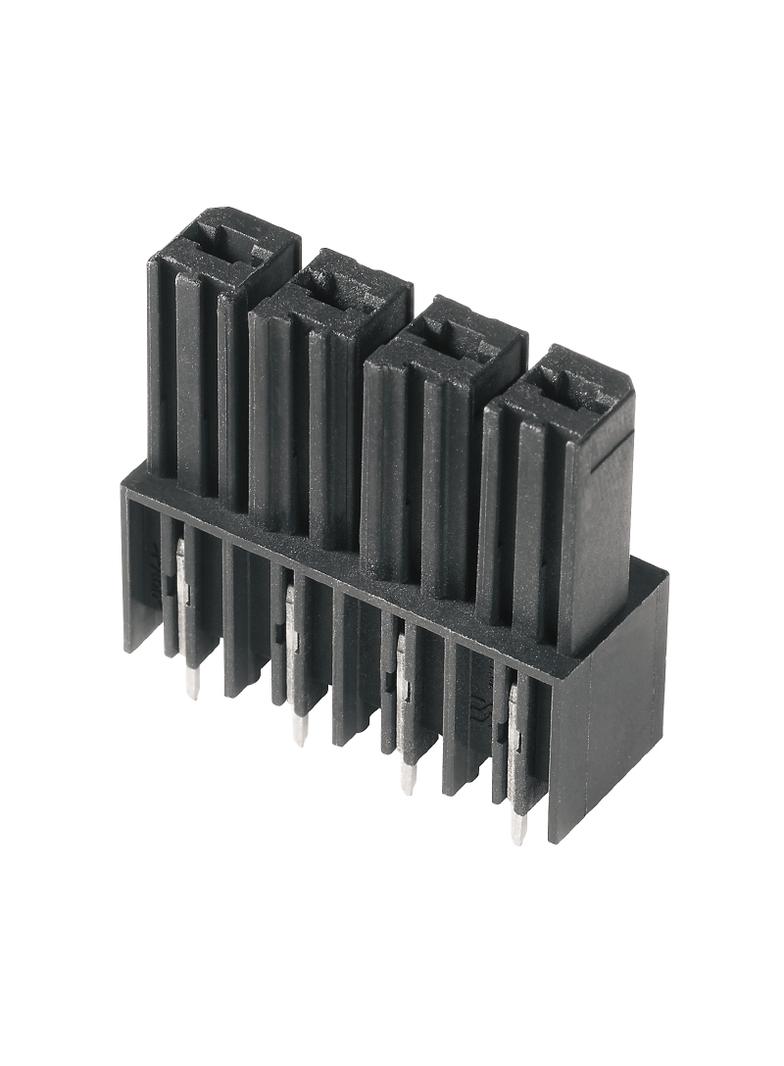 BVL 7.62HP/04/180 3.5SN BK BX Złącze wtykowe płytek drukowanych /100szt./ WEIDMULLER
