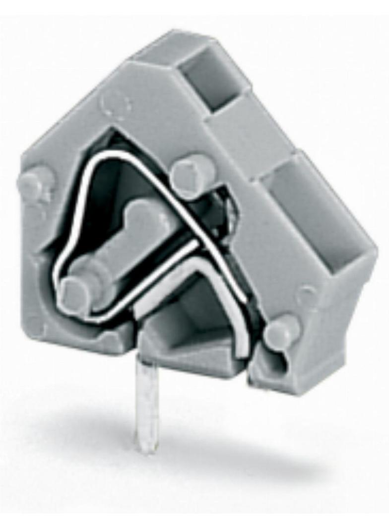 złączka do płytek drukowanych jasnoszara raster 5/5,08 mm