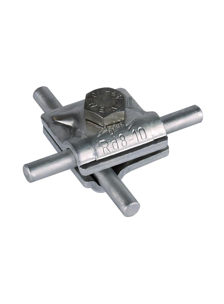 Zacisk uniwersalny MV do drutu 8-10 mm, Al