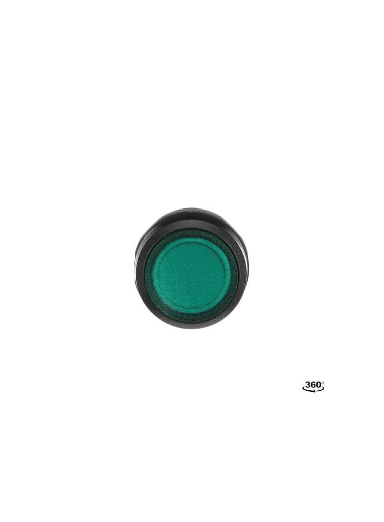 Przycisk bistabilny wklęsły !NO zielony CP2-13G-10