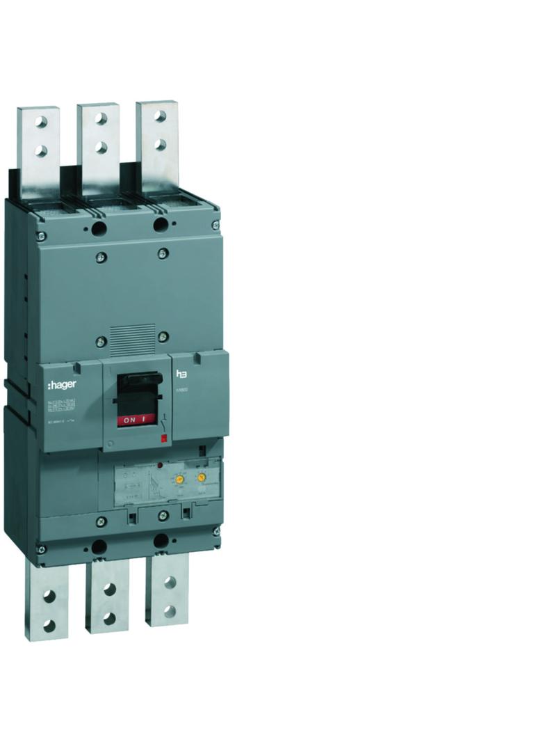 Wyłącznik mocy h1600 3P 50kA 1250A LSI HNF980H HAGER