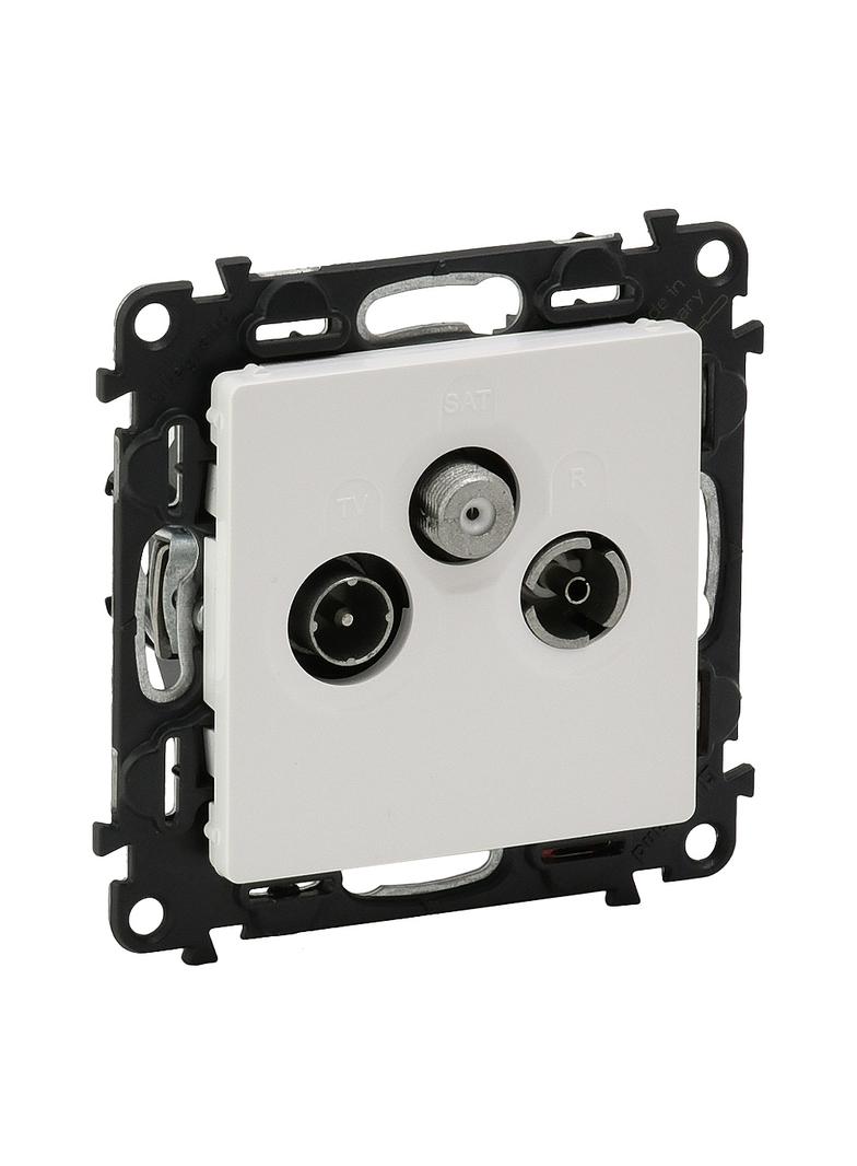 VALENA LIFE GNIAZDO TV-RD-SAT BIAŁE, Legrand