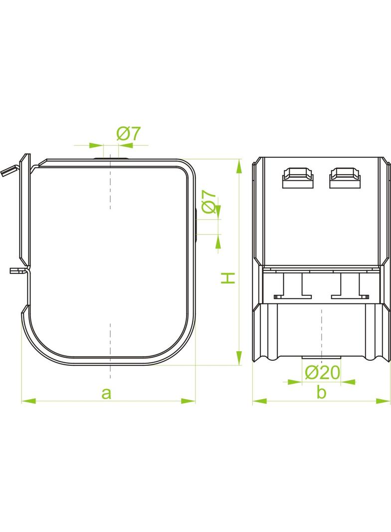 OZS/OZSO Obejma zatrzaskowa