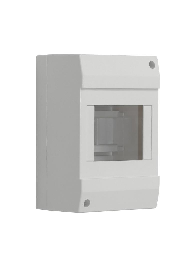 DB104W 1X4P/SM Rozdzielnica natynkowa 1x4 plastikowa IP30 3851 KANLUX