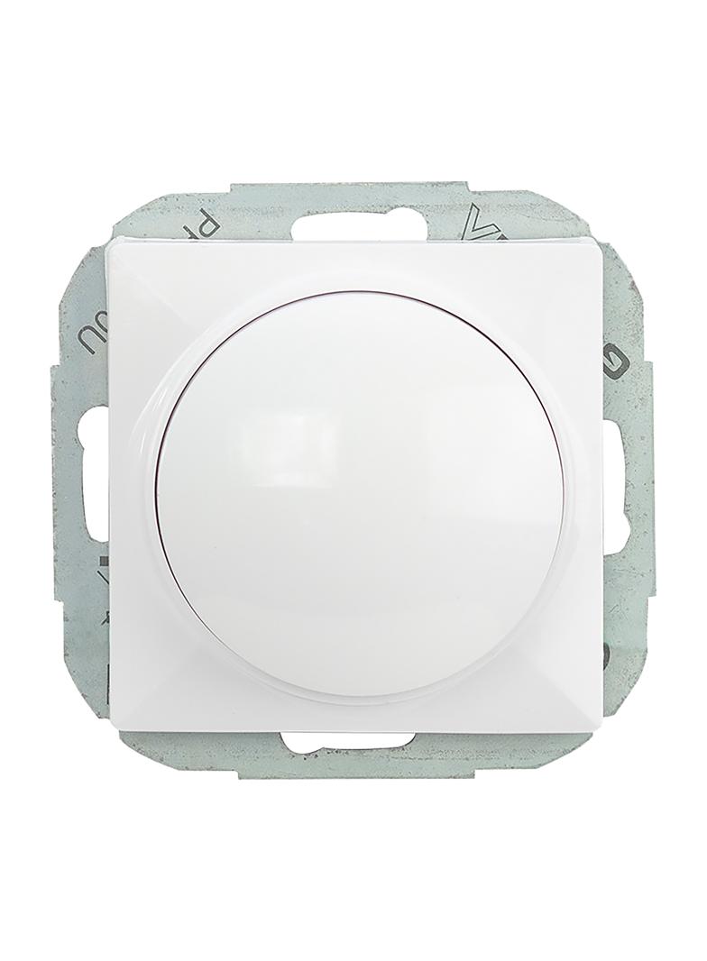 Ściemniacz obrotowy LED Pearl, 230V, 50Hz, Pmin:3W, Pmax:35W, SO-1P/LED, biały