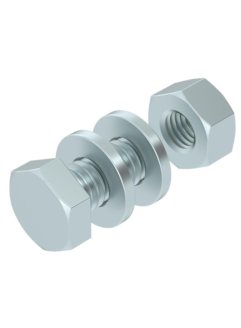 ŚRUBA Z ŁB.SZEŚCIOK.M6X12 OC.O.