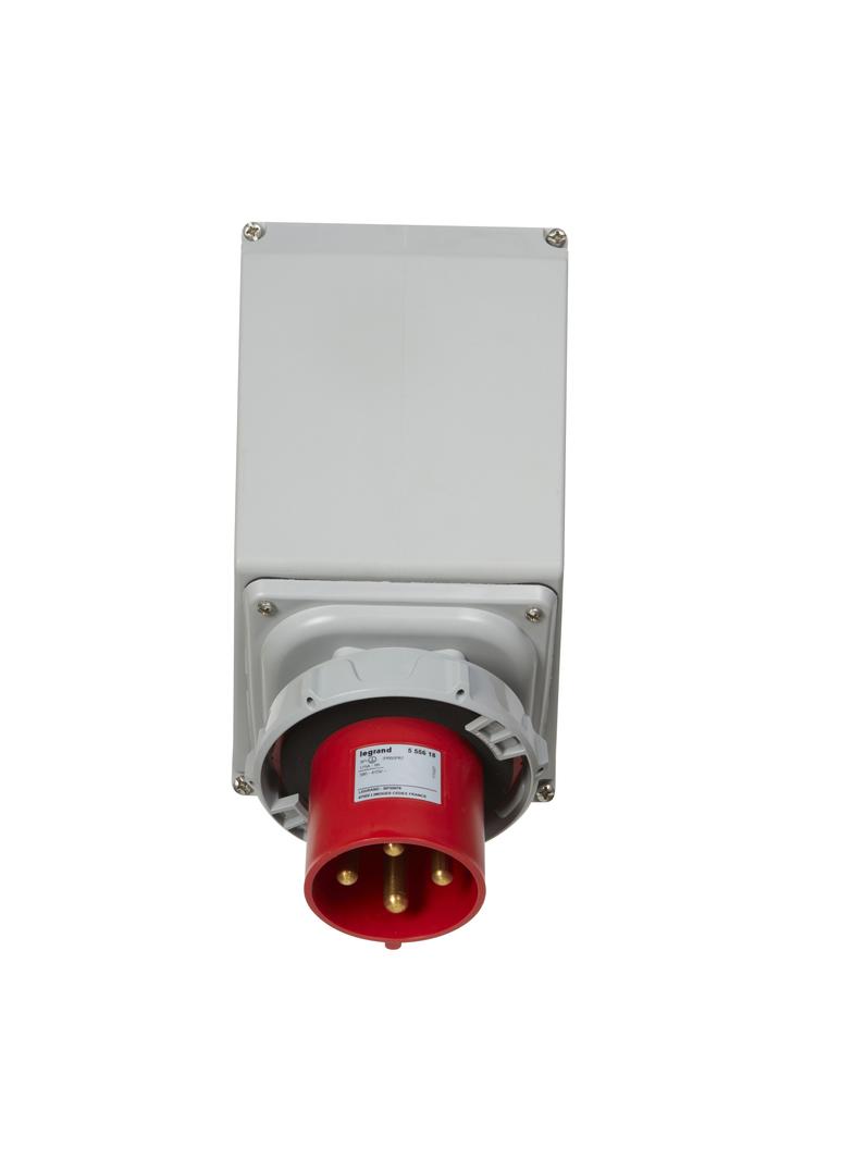 Wtyczka Odbiornikowa 125A 3P+Z 415V IP66/67 555618 LEGRAND
