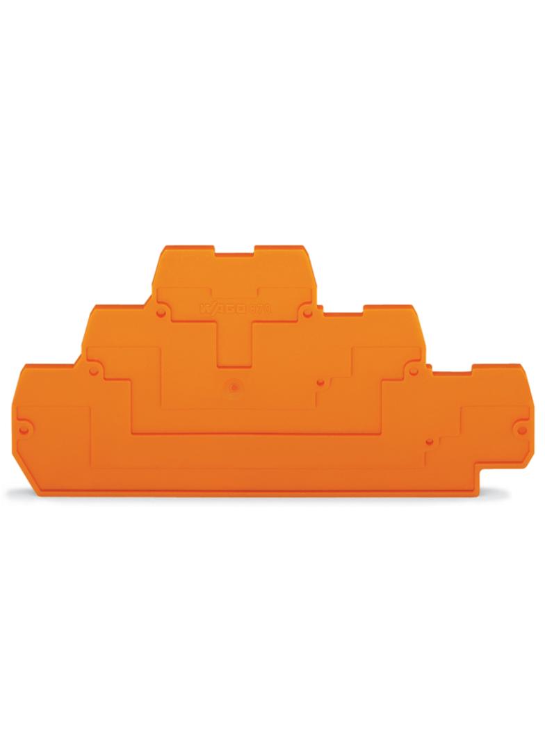 ścianka końcowa szara