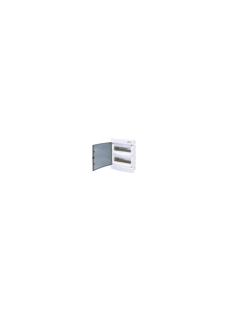 Rozdzielnica podtynkowa 2x12 drzwi transparentne ECM24PT-s 001101075 ETI