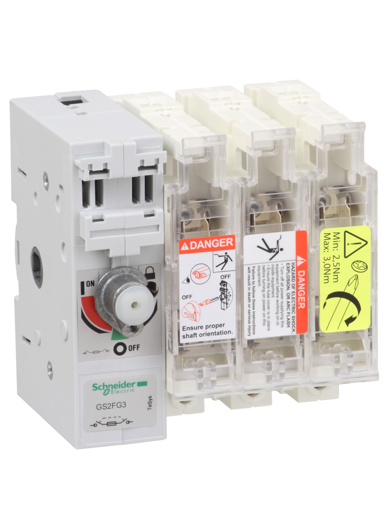 Podstawa bezpiecznikowa GS NFC 14x51 50A 3P GS2FG3