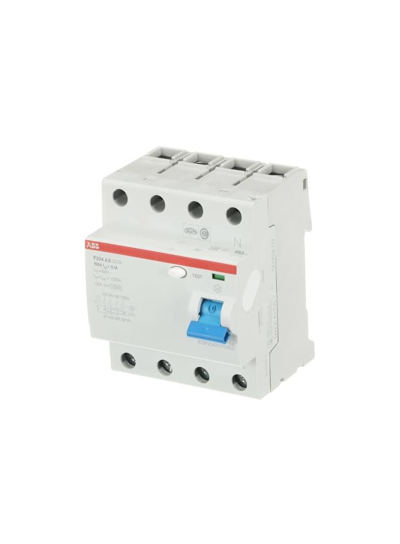 F204 A S-100/0,1 wyłącznik różnicowo-prądowy STANDARD