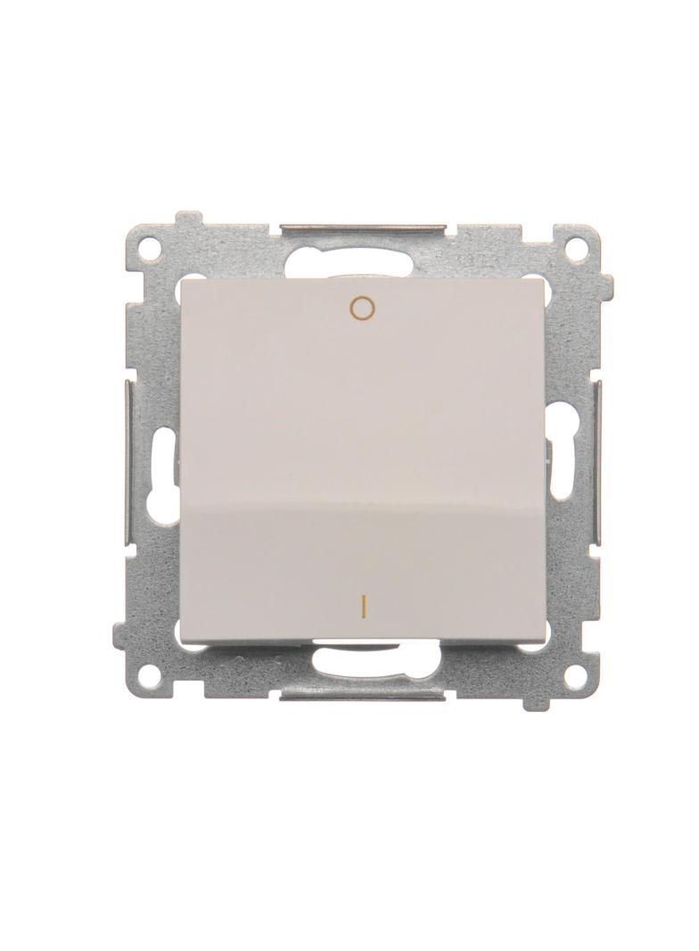 Simon 54 Łącznik dwubiegunowy 16A z. śrub. biały