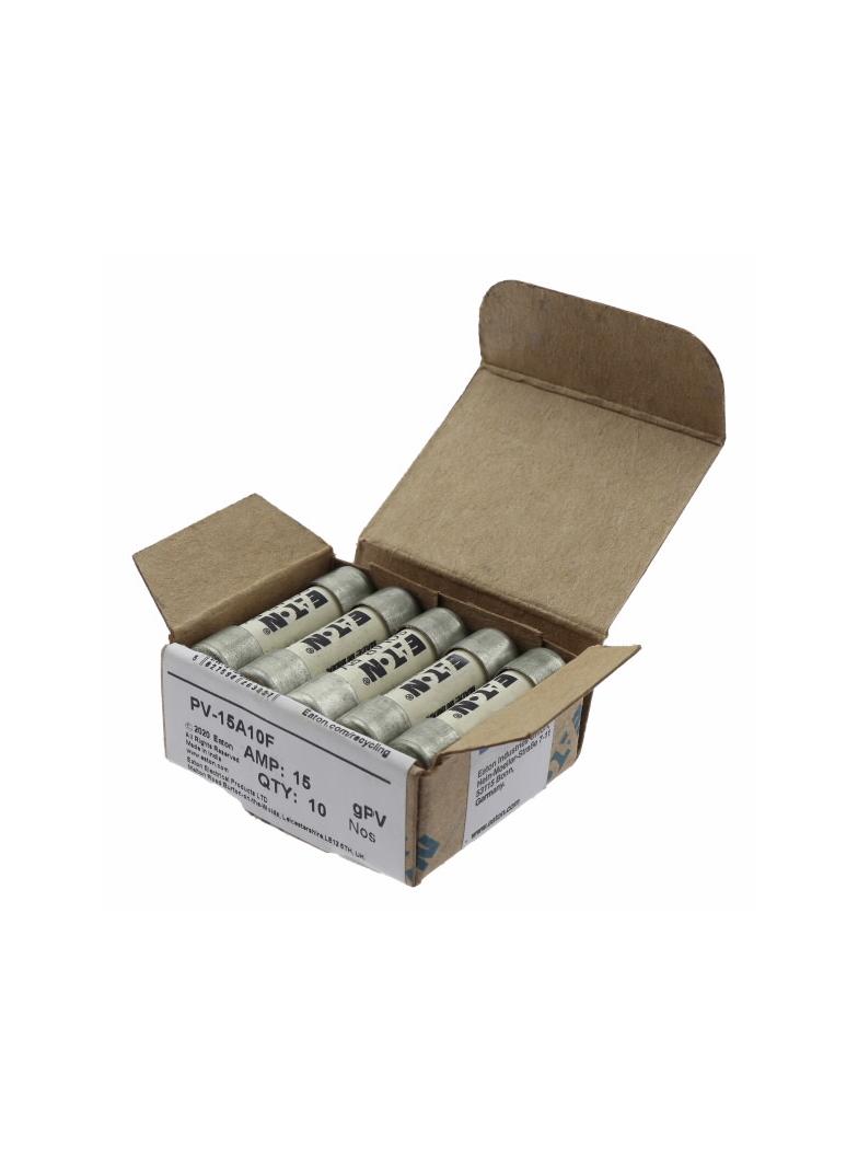 15AMP 1000VDC SOLAR FERRULE 10 X 38MM 15A 1000Vdc wkładka cylindryczna 10x38 do PV PV-15A10F EATON