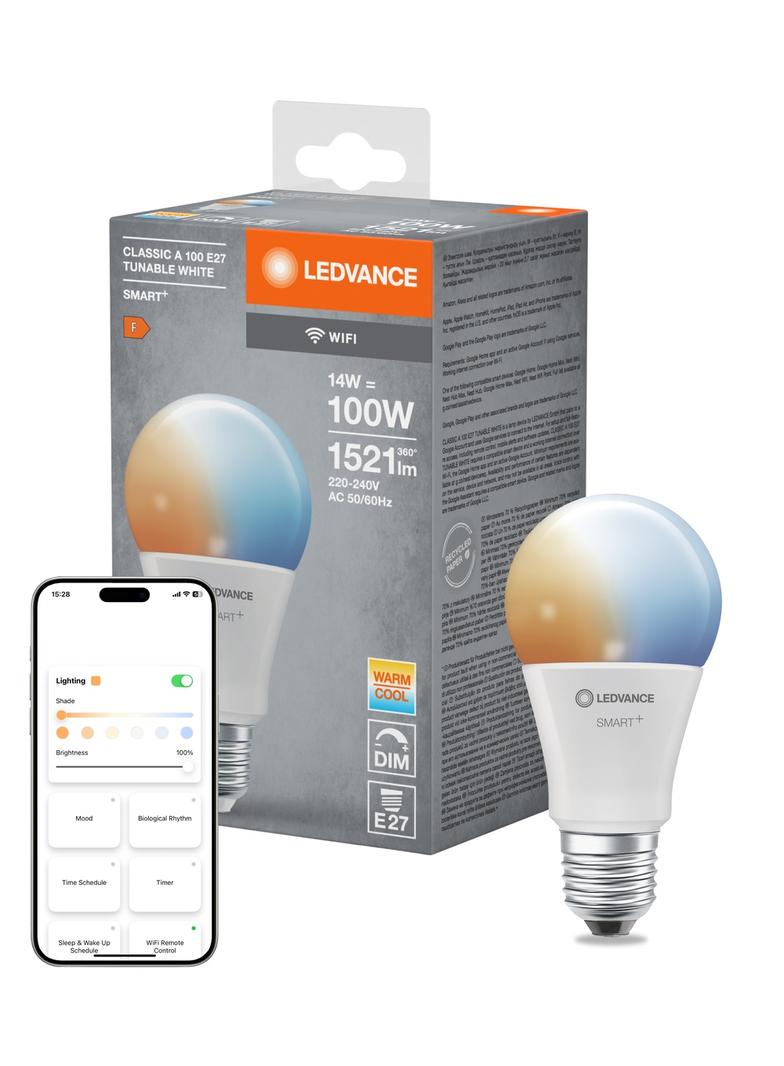 Lampa LED SMARTWF A100 14W/827 230V TWFRE274X1 LEDV