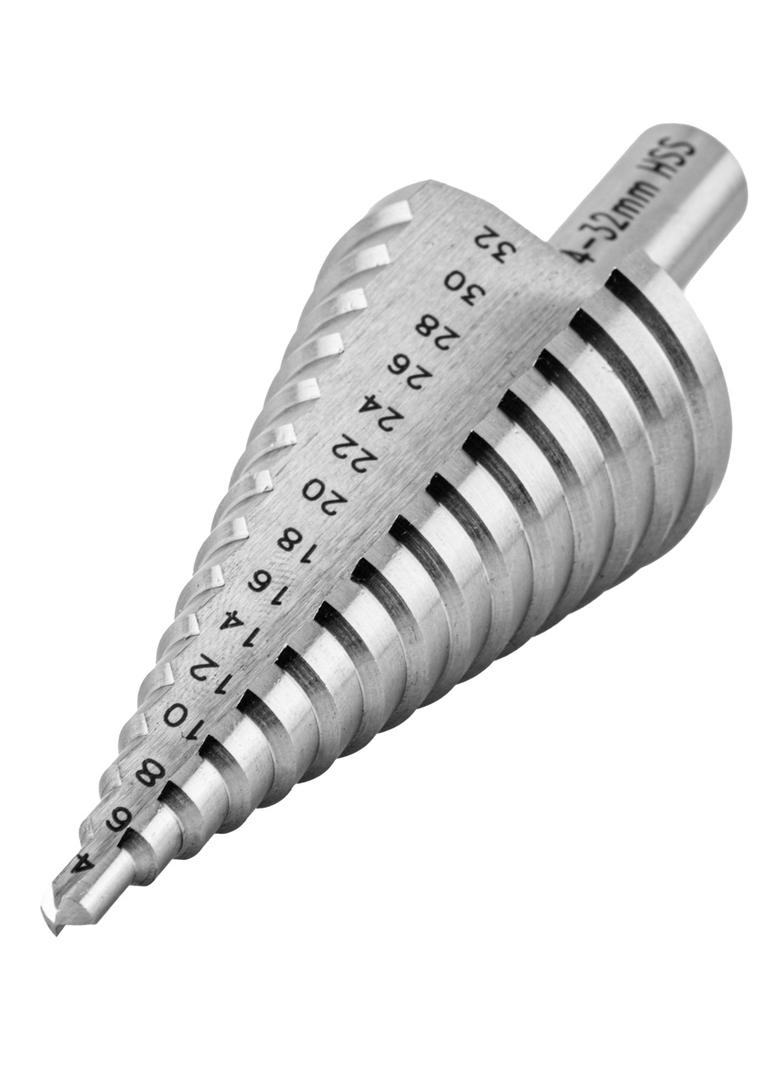Wiertło stopniowe, 4-32 mm