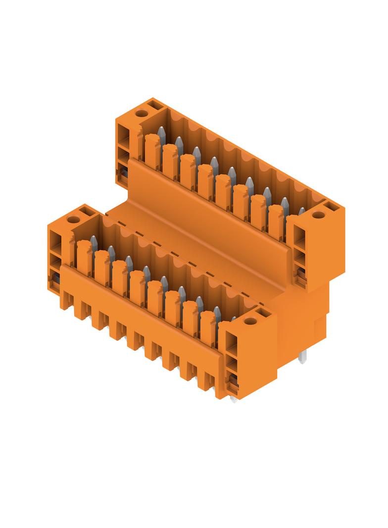 SLD 3.50 V/18/180F 3.2 SN OR BX Wtyki PCB (złącza płyty), 3.50 mm, Liczba biegunów: 18, kąt odejścia: 180° /20szt./ 1891090000 WEIDMÜLLER