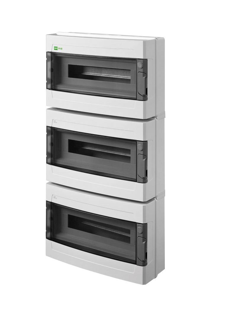 EP-LUX PLUS RN 3/57 drzwi transparentne (N+PE) IP55