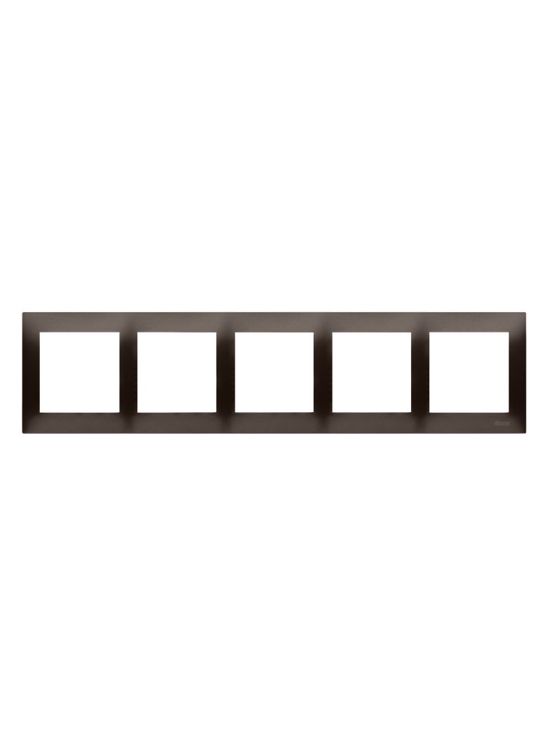 Simon 54 Premium Ramka 5-krotna PREMIUM IP20 / IP44 brąz mat DR5/46 KONTAKT