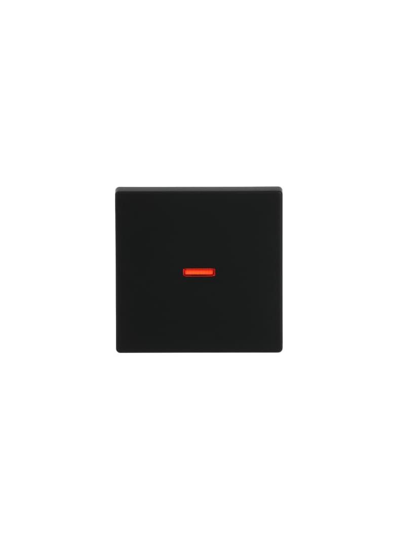 FUTURE Klawisz z czerwonym okienkiem czarny matowy