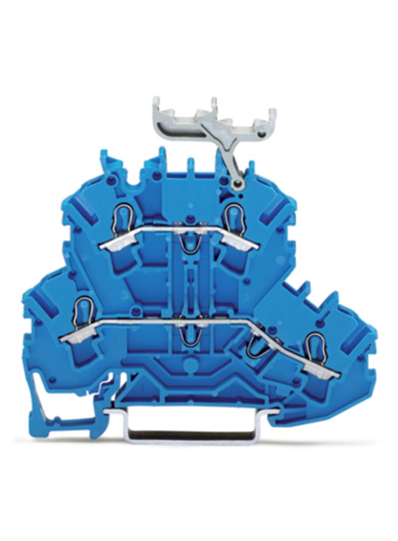 TOPJOBS złączka 2-piętrowa 2,5 mm2 N/N niebieska