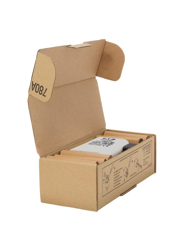 FUSE 350A 1250V 1BKN/80 AR CU Wkładka szybka 350A AC 1250V rozmiar 1 53x69x80 mm aR IEC UL 170M4442